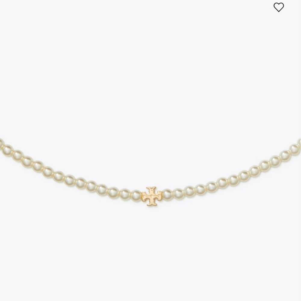 Tory Bruch MOONDANCE PEARL NECKLACE - Picture 4 of 9